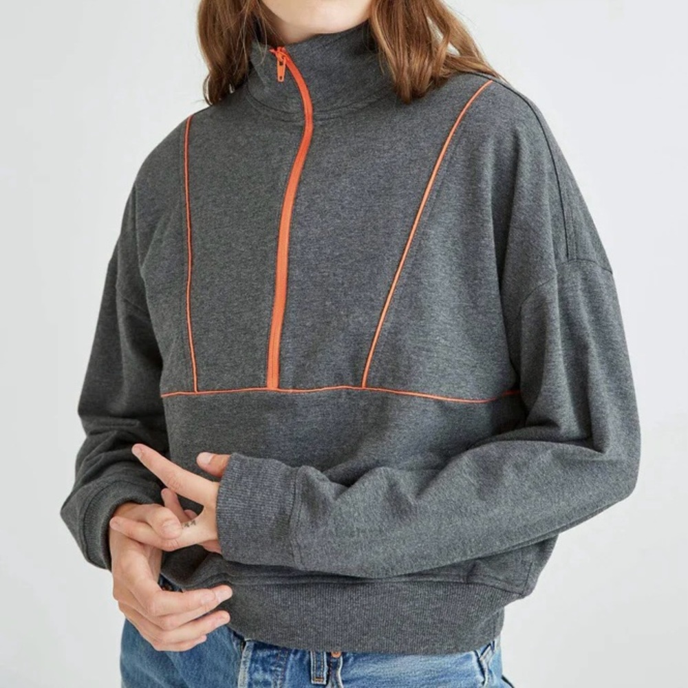 Richer Poorer Women's Stretch Terry Half Zip Pullover